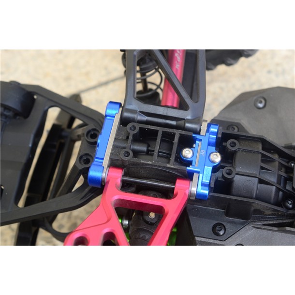 ALUMINUM REAR LOWER ARM TIE BAR MOUNT FOR TRAXXAS 1/10 MAXX 1.0/2.0 / 1/8 6S MAXX SLASH