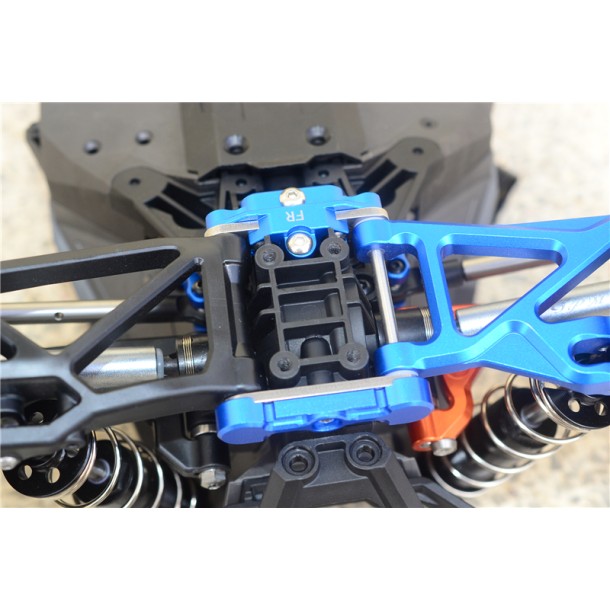 ALUMINUM REAR LOWER ARM TIE BAR MOUNT FOR TRAXXAS 1/10 MAXX 1.0/2.0 / 1/8 6S MAXX SLASH