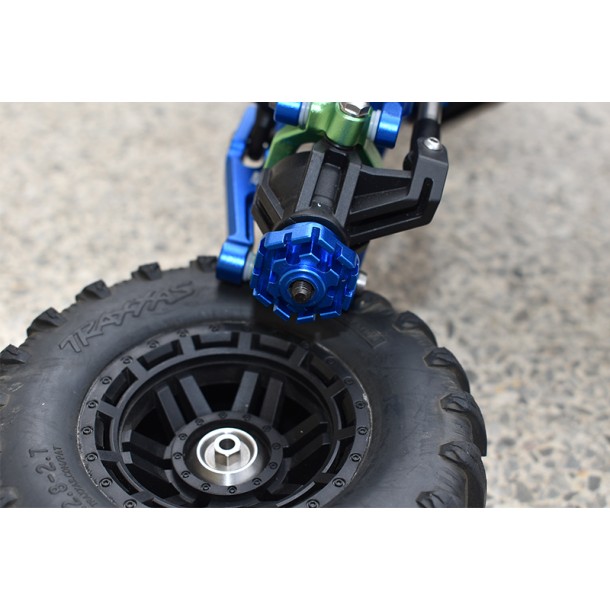 ALUMINUM WHEEL HUB HEX (+10MM) FOR TRAXXAS 1/10 MAXX 1.0/2.0