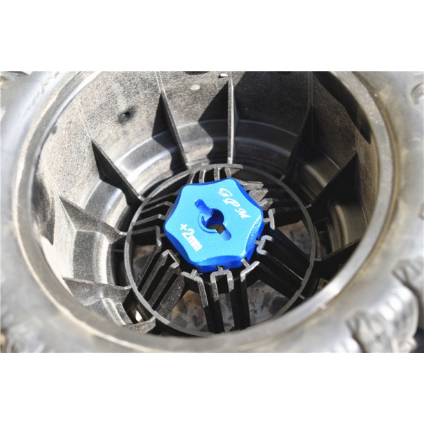 ALUMINUM WHEEL HUB HEX (+2MM) FOR TRAXXAS 1/10 MAXX 1.0/2.0