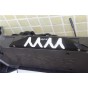 ALUMINUM CHASSIS NERF BARS (SILVER INLAY VERSION) FOR TRAXXAS 1/10 MAXX 1.0/2.0