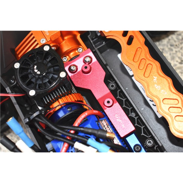 ALUMINUM REAR CHASSIS LINK PROTECTOR FOR TRAXXAS 1/10 MAXX 1.0