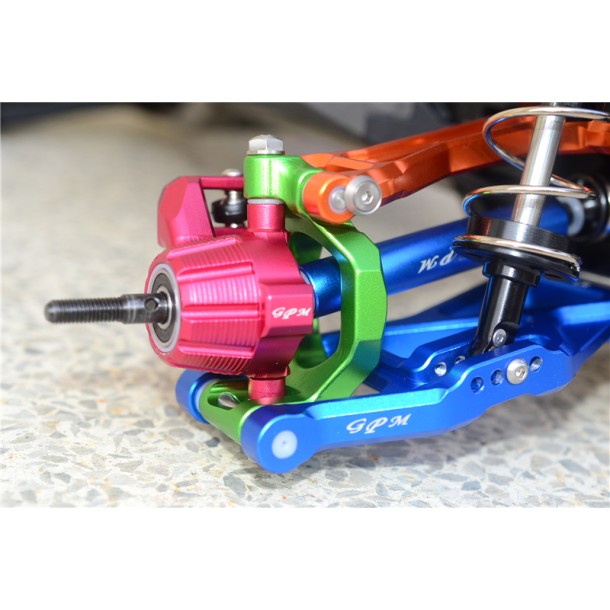 ALUMINUM FRONT C-HUBS FOR TRAXXAS 1/10 MAXX 1.0/2.0 / 1/8 6S MAXX SLASH