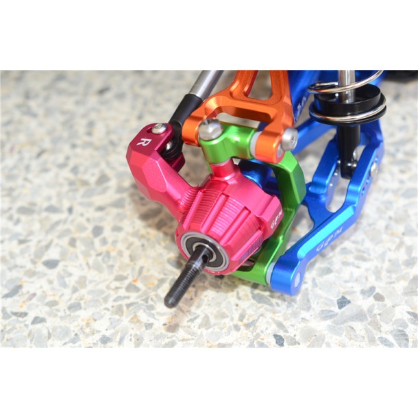 ALUMINUM FRONT KNUCKLE ARMS FOR TRAXXAS 1/10 MAXX 1.0/2.0 / 1/8 6S MAXX SLASH
