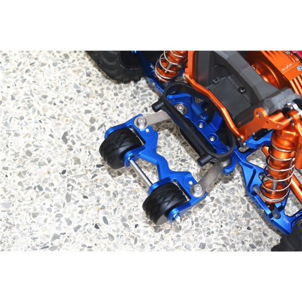 ALUMINUM REAR ADJUSTABLE WHEELIE FOR TRAXXAS 1/10 MAXX 1.0/2.0