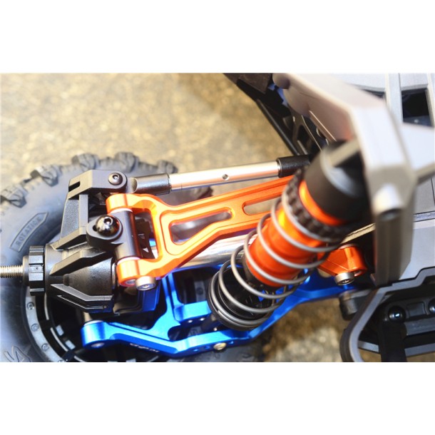 ALUMINIUM FRONT / REAR UPPER ARMS FOR TRAXXAS 1/10 MAXX 1.0 / 1/8 6S MAXX SLASH