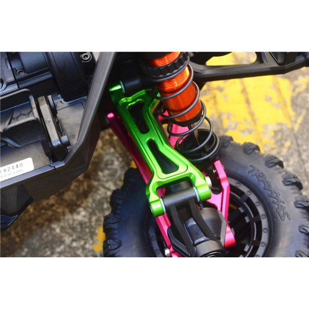 ALUMINIUM FRONT / REAR UPPER ARMS FOR TRAXXAS 1/10 MAXX 1.0 / 1/8 6S MAXX SLASH