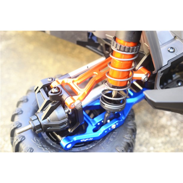 ALUMINIUM FRONT / REAR UPPER ARMS FOR TRAXXAS 1/10 MAXX 1.0 / 1/8 6S MAXX SLASH