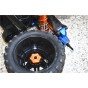 HARDEN STEEL+ALUMINUM FRONT & REAR ADJUSTABLE CVD DRIVE SHAFT+HEX ADAPTER (+2MM) FOR TRAXXAS 1/10 MAXX 1.0