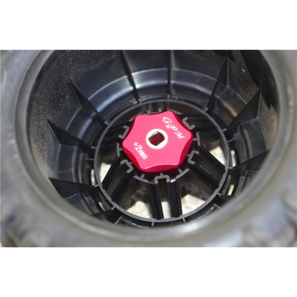 HARDEN STEEL+ALUMINUM FRONT/REAR ADJUSTABLE CVD DRIVE SHAFT+HEX ADAPTER FOR TRAXXAS 1/10 MAXX 1.0
