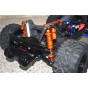 ALUMINUM FRONT/REAR L-SHAPE PIGGY BACK SPRING DAMPERS 125MM FOR TRAXXAS 1/10 MAXX 1.0/2.0