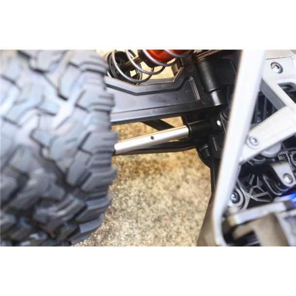 STAINLESS STEEL ADJUSTABLE TIE RODS FOR TRAXXAS 1/10 MAXX 1.0 / 1/8 6S MAXX SLASH
