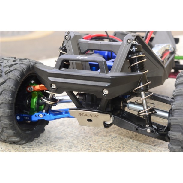 ALUMINUM FRONT BUMPER FOR TRAXXAS 1/10 MAXX 1.0/2.0