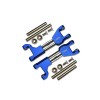 STAINLESS STEEL+ ALUMINUM SUPPORTING MOUNT WITH FRONT / REAR UPPER ARMS FOR TRAXXAS 1/10 MAXX 2.0 W/WIDEMAXX