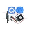ALUMINUM MOTOR HEATSINK WITH COOLING FAN--UDR018FAN