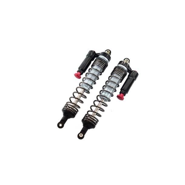 ALUMINUM 6061-T6 REAR L-SHAPE PIGGY BACK (BUILT-IN PISTON SPRING) ADJUSTABLE SPRING DAMPERS 139MM--UDR139R/LN ALUMINUM 6061-T6 REAR L-SHAPE PIGGY BACK (BUILT-IN PISTON SPRING) ADJUSTABLE SPRING DAMPERS 139MM--UDR139R/LN