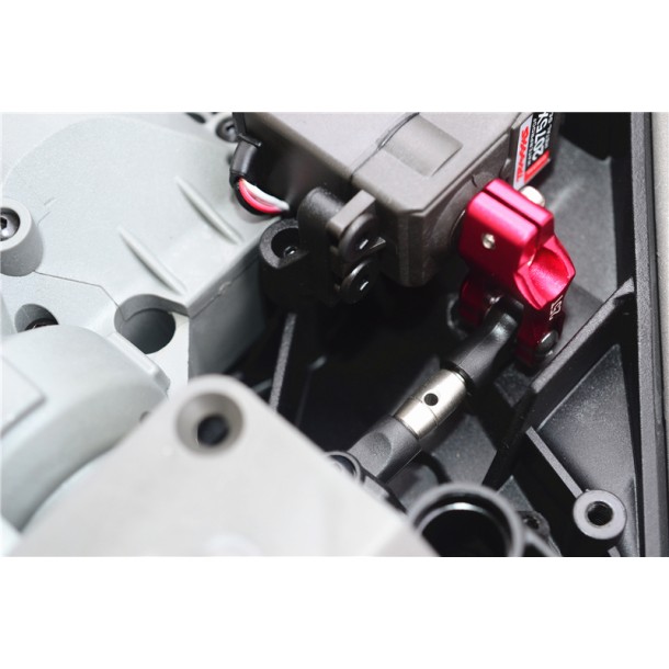 ALUMINUM SERVO HORN WITH SST ADJUSTABLE TIE RODS--UDR16025