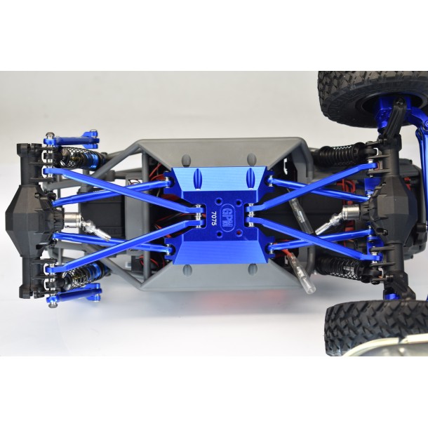 ALUMINUM 7075-T6 FRONT LOWER & REAR LOWER CHASSIS LINKS PARTS TREE FOR AXIAL 1/18 UTB18 CAPRA