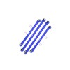 ALUMINUM 7075-T6 FRONT LOWER & REAR LOWER CHASSIS LINKS PARTS TREE FOR AXIAL 1/18 UTB18 CAPRA