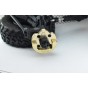 BRASS OUTER PORTAL DRIVE HOUSING (FRONT OR REAR)"HEAVY EDITION" FOR AXIAL 1/18 UTB18 CAPRA