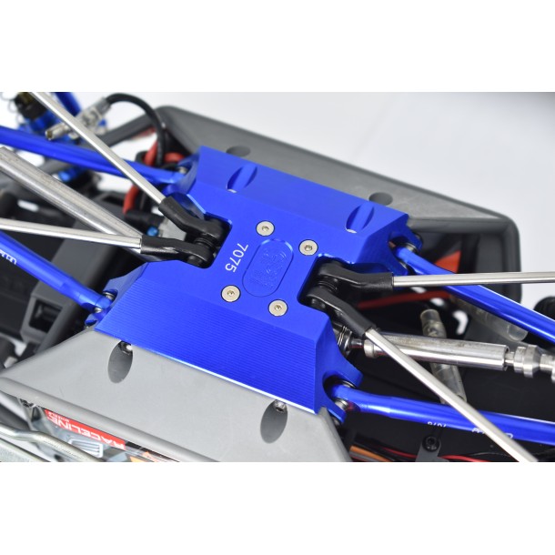 ALUMINUM 7075-T6 CHASSIS SKID PLATE FOR AXIAL 1/18 UTB18 CAPRA