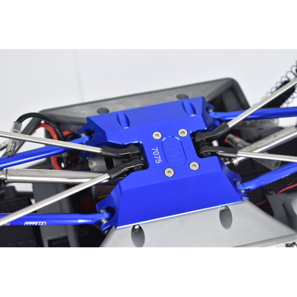ALUMINUM 7075-T6 CHASSIS SKID PLATE FOR AXIAL 1/18 UTB18 CAPRA