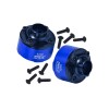 MEDIUM CARBON STEEL+ALUMINIUM 7075 FRONT/CENTER/REAR DIFF CASE SET FOR TRAXXAS 1/6 XRT 8S / X-MAXX
