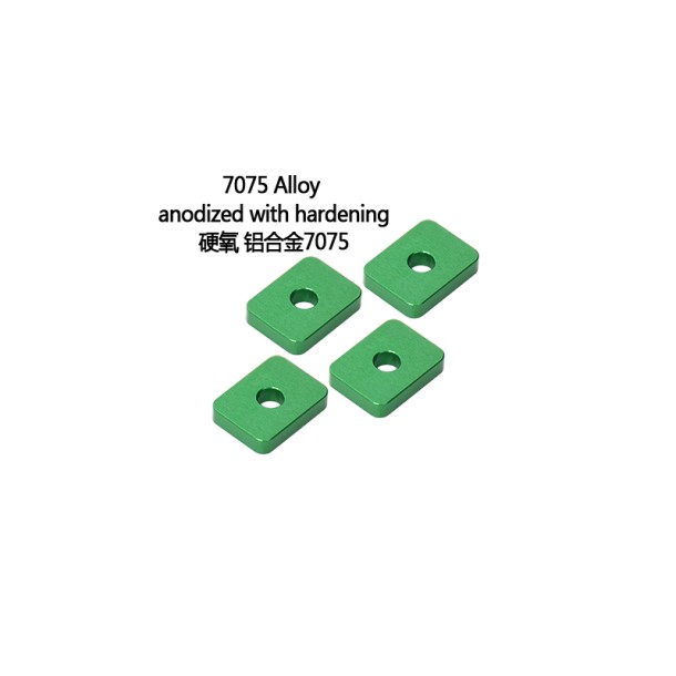 7075 ALLOY ANODIZED WITH HARDENING DIFFERENTIAL GEAR SPACERS FOR TRAXXAS 1/6 XRT 8S / X-MAXX