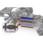 ALUMINUM 7075-T6 BATTERY HOLD-DOWN SET FOR TRAXXAS 1/6 XRT 8S / 1/5 X-MAXX 8S/6S / 1/6 PRO SCALE 2WD SAND CAR 8S
