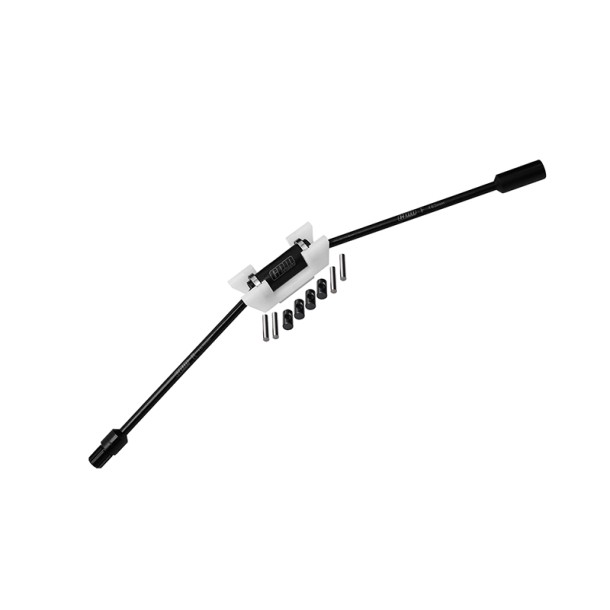 4140 MEDIUM CARBON STEEL CENTER DRIVESHAFT SET FOR TRAXXAS 1/6 XRT 8S