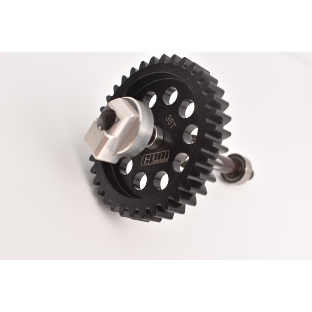 40Cr CARBON STEEL M1.5 SPUR GEAR 35T FOR TRAXXAS 1/6 XRT 8S / X-MAXX