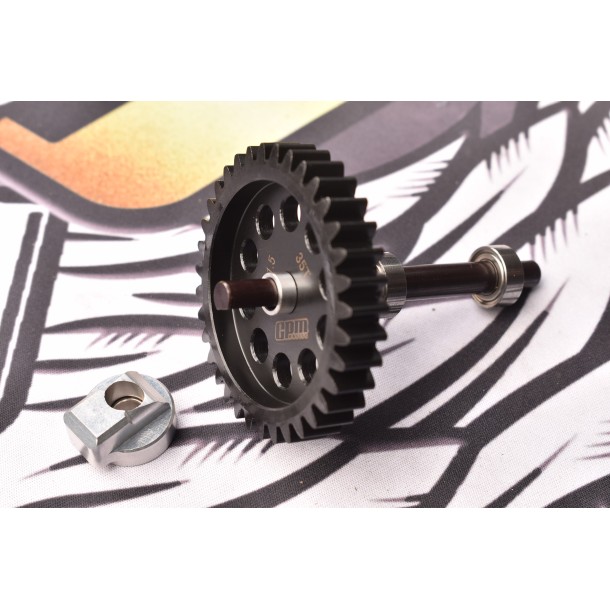 40Cr CARBON STEEL M1.5 SPUR GEAR 35T FOR TRAXXAS 1/6 XRT 8S / X-MAXX