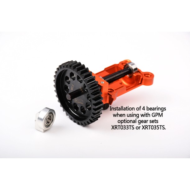 7075 ALLOY REAR GEAR COVER FOR TRAXXAS 1/6 XRT 8S / X-MAXX