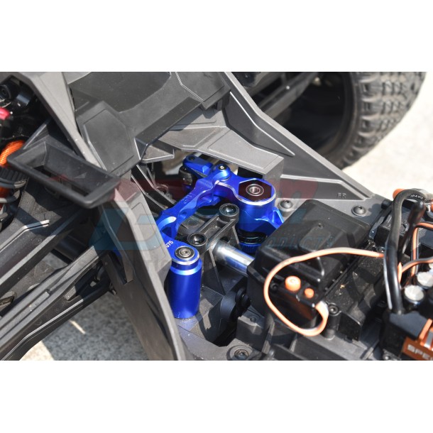 ALUMINUM 7075-T6 FRONT STEERING ASSEMBLY FOR TRAXXAS 1/6 XRT 8S / 1/6 PRO SCALE 2WD SAND CAR 8S