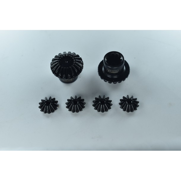 MEDIUM CARBON STEEL FRONT/MIDDLE/REAR DIFFERENTIAL GEAR SET FOR TRAXXAS 1/6 XRT 8S / X-MAXX