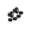 MEDIUM CARBON STEEL FRONT/MIDDLE/REAR DIFFERENTIAL GEAR SET FOR TRAXXAS 1/6 XRT 8S / X-MAXX