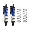 ALUMINIUM 6061-T6 FRONT/REAR L-SHAPE PIGGY BACK (BUILT-IN PISTON SPRING) ADJUSTABLE SPRING DAMPERS FOR TRAXXAS 1/6 XRT 8S
