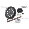 40Cr CARBON STEEL M1.5 SPUR GEAR 33T + MOTOR GEAR 20T FOR TRAXXAS 1/6 XRT 8S / X-MAXX
