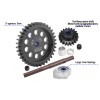 40Cr CARBON STEEL M1.5 SPUR GEAR 35T + MOTOR GEAR 20T FOR TRAXXAS 1/6 XRT 8S / X-MAXX