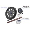 40Cr CARBON STEEL M1.5 SPUR GEAR 33T + MOTOR GEAR 27T FOR TRAXXAS 1/6 XRT 8S / X-MAXX