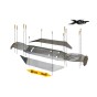STAINLESS STEEL CHASSIS PROTECTION PLATE SET (LIGHTWEIGHT) FOR TRAXXAS 1/6 XRT 8S