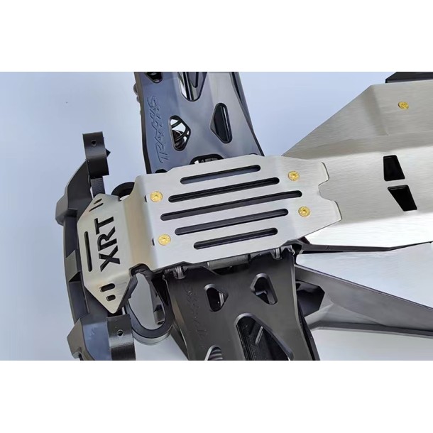 STAINLESS STEEL CHASSIS PROTECTION PLATE SET (LIGHTWEIGHT) FOR TRAXXAS 1/6 XRT 8S