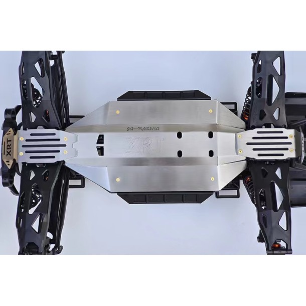 STAINLESS STEEL CHASSIS PROTECTION PLATE SET (LIGHTWEIGHT) FOR TRAXXAS 1/6 XRT 8S