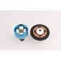 ALUMINIUM 7075 FRONT/MIDDLE/REAR DIFF CASE FOR TAMIYA 1/10 XV-02 PRO