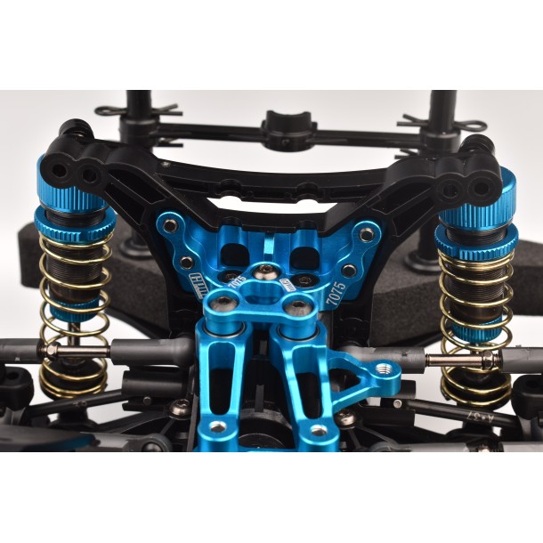 ALUMINIUM 7075 FRONT/REAR DAMPER STAY MOUNT FOR TAMIYA 1/10 XV-02 PRO