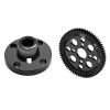 MEDIUM CARBON STEEL HIGH SPEED M0.6 MODULE SPUR GEAR 70T+SPUR GEAR HOLDER FOR TAMIYA 1/10 XV-02 PRO