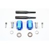 HARDEN STEEL EXTENDED LENGTH F/R STUB AXLE+17MM HEX--TRX4017/+12