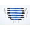 ALUMINIUM ADJUSTABLE UPPER & LOWER SUSPENSION LINKS--TRX4160