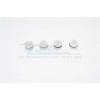 DELRIN COLLARS WITH SEALING RUBBER  WASHERS FOR ERV021 - 4PCS SET--ERV021/D.CO