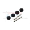 STEEL SMALL BEVEL GEAR - 6PCS (FOR TT02/TT02B)--TT2100/G4